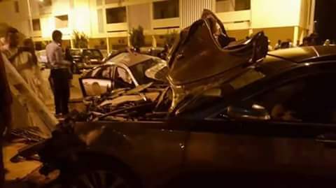 صورة من مكان الحادث